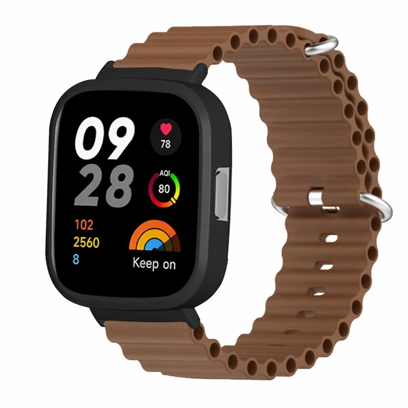 Xiaomi Redmi Watch 3 Sport Bands Ocean Flexible Watch Strap with Case