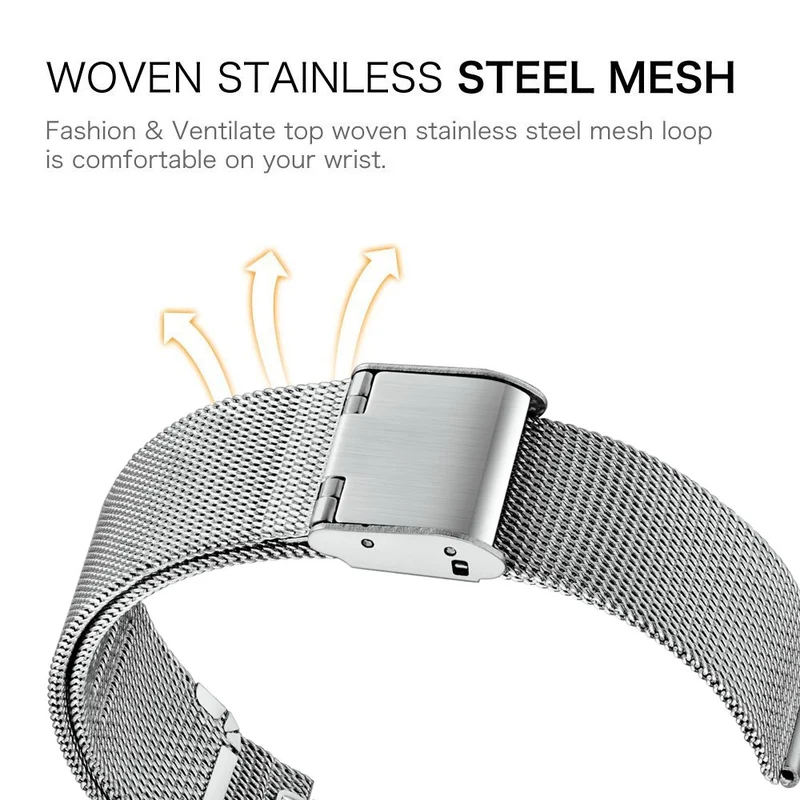 Xiaomi RedMi Watch 2 / Watch 2 Lite Mesh Milanese Band Stainless Steel Watch Strap