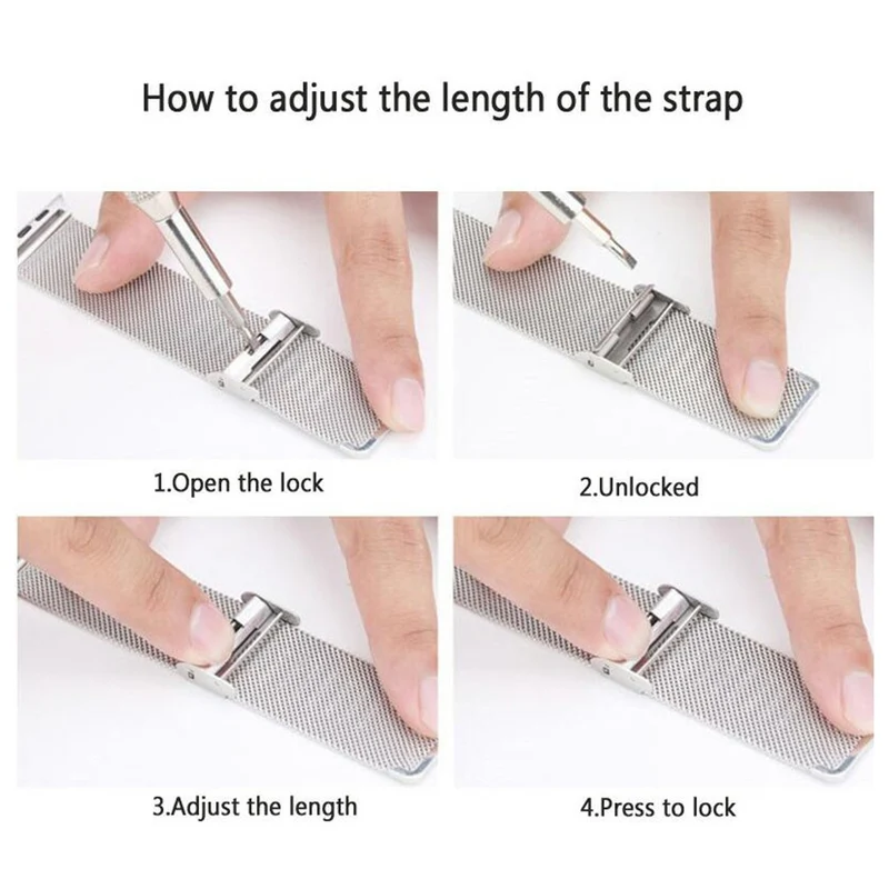 Xiaomi RedMi Watch 2 / Watch 2 Lite Mesh Milanese Band Stainless Steel Watch Strap