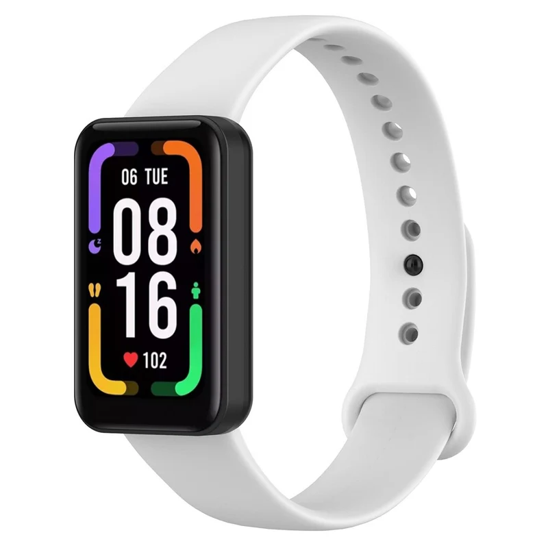 Xiaomi Redmi Smart Band Pro Solid Color Wrist Band Replacement Silicone Watch Strap