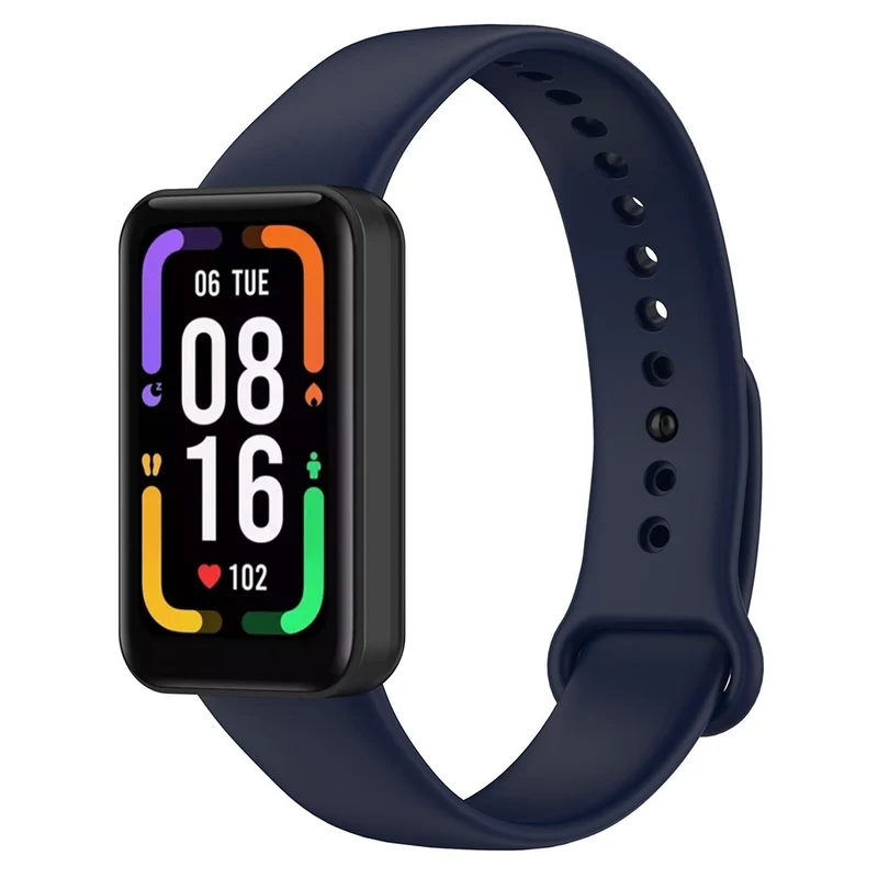 Xiaomi Redmi Smart Band Pro Solid Color Wrist Band Replacement Silicone Watch Strap