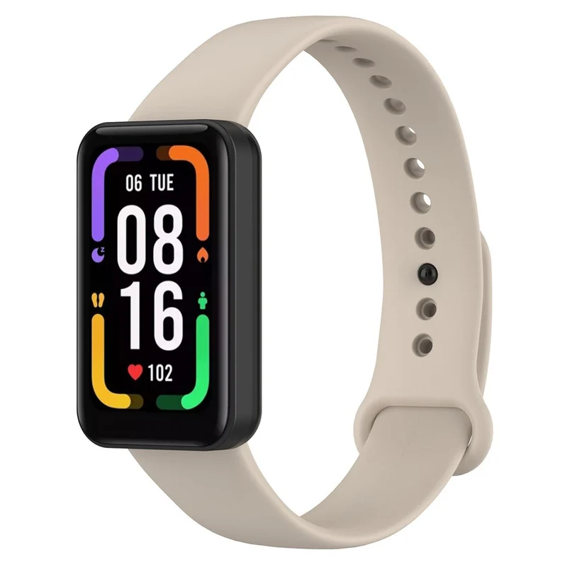 Xiaomi Redmi Smart Band Pro Solid Color Wrist Band Replacement Silicone Watch Strap