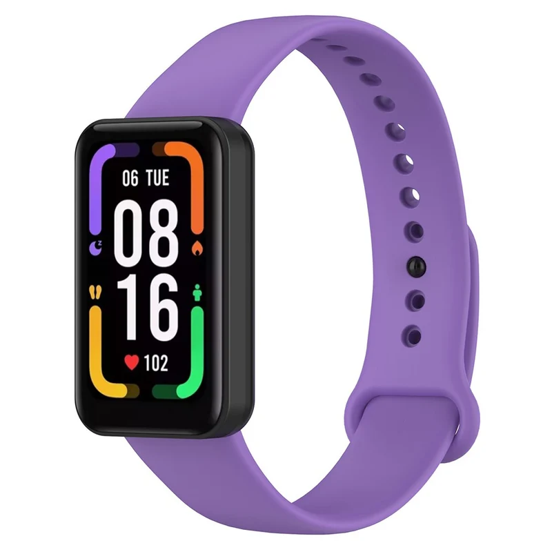 Xiaomi Redmi Smart Band Pro Solid Color Wrist Band Replacement Silicone Watch Strap