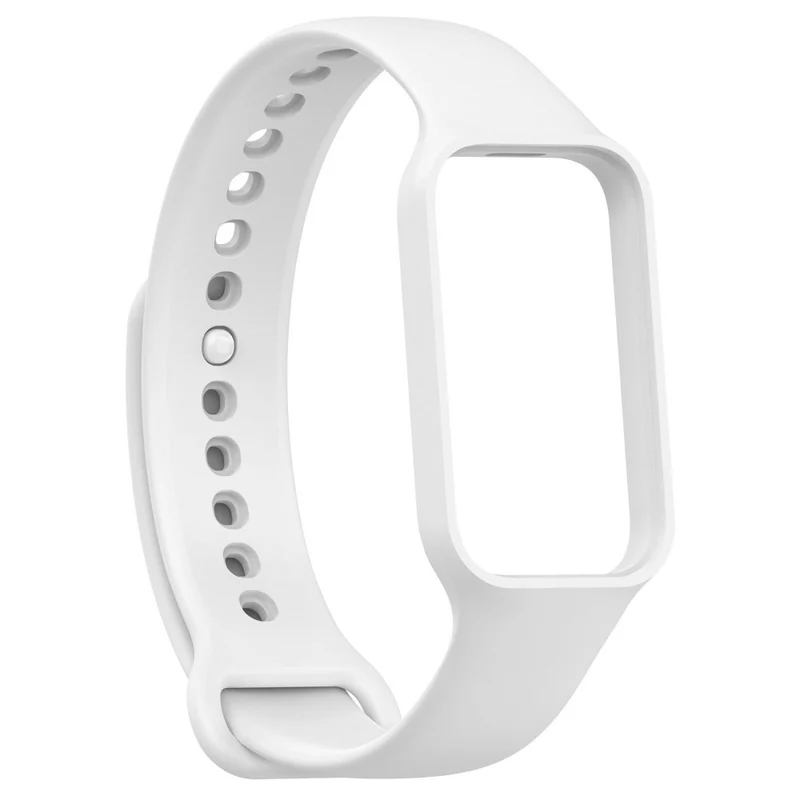 Xiaomi Smart Band 8 Active / Redmi Band 2 Flexible Watch Band Replacement Wrist Strap with Watch Case