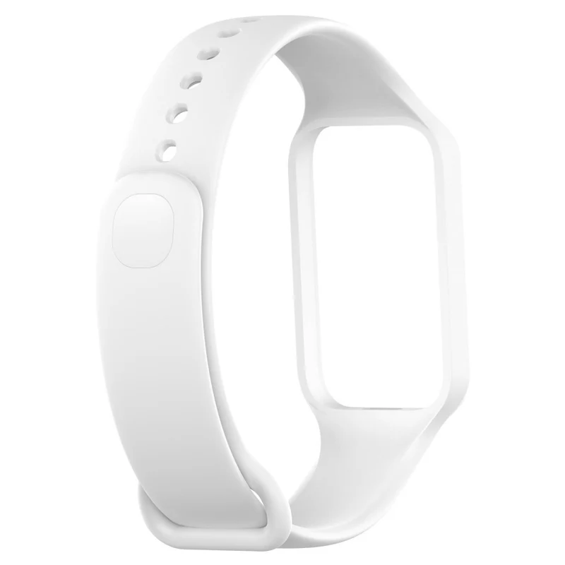 Xiaomi Smart Band 8 Active / Redmi Band 2 Flexible Watch Band Replacement Wrist Strap with Watch Case