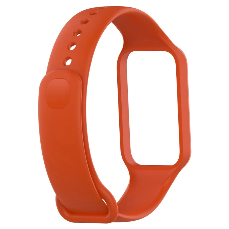 Xiaomi Smart Band 8 Active / Redmi Band 2 Flexible Watch Band Replacement Wrist Strap with Watch Case