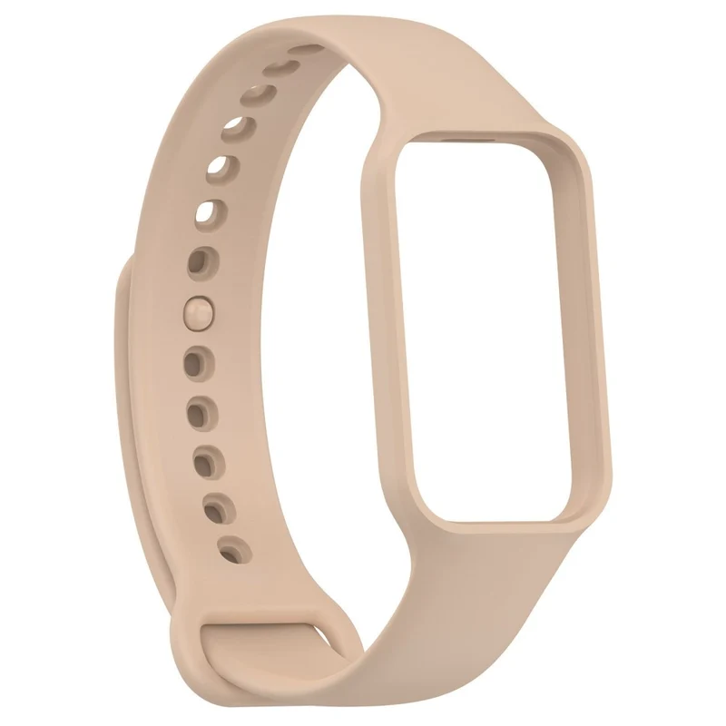 Xiaomi Smart Band 8 Active / Redmi Band 2 Flexible Watch Band Replacement Wrist Strap with Watch Case
