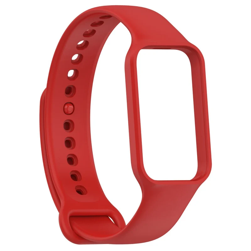 Xiaomi Smart Band 8 Active / Redmi Band 2 Flexible Watch Band Replacement Wrist Strap with Watch Case
