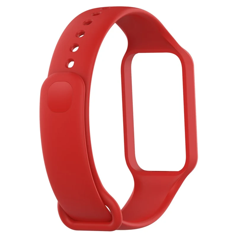 Xiaomi Smart Band 8 Active / Redmi Band 2 Flexible Watch Band Replacement Wrist Strap with Watch Case