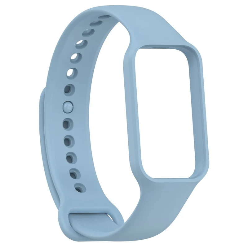 Xiaomi Smart Band 8 Active / Redmi Band 2 Flexible Watch Band Replacement Wrist Strap with Watch Case