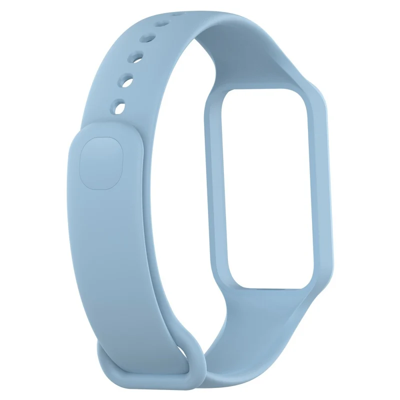 Xiaomi Smart Band 8 Active / Redmi Band 2 Flexible Watch Band Replacement Wrist Strap with Watch Case