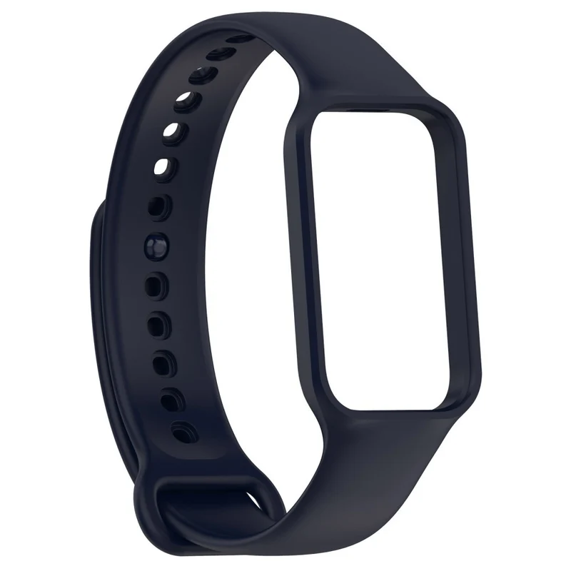 Xiaomi Smart Band 8 Active / Redmi Band 2 Flexible Watch Band Replacement Wrist Strap with Watch Case