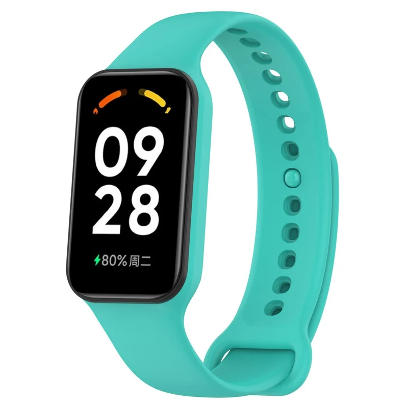 Xiaomi Smart Band 8 Active / Redmi Band 2 Flexible Watch Band Replacement Wrist Strap with Watch Case