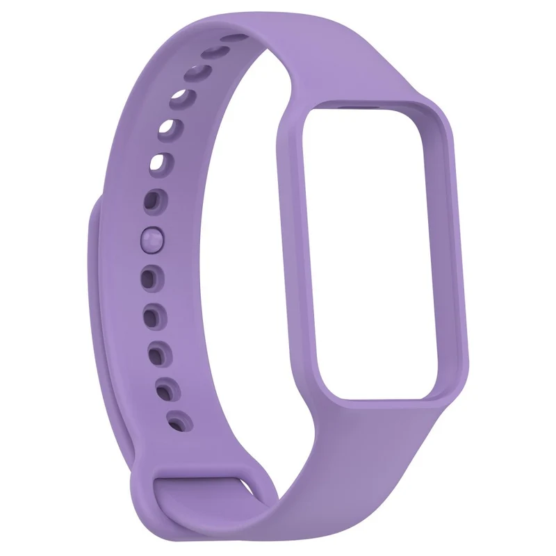 Xiaomi Smart Band 8 Active / Redmi Band 2 Flexible Watch Band Replacement Wrist Strap with Watch Case