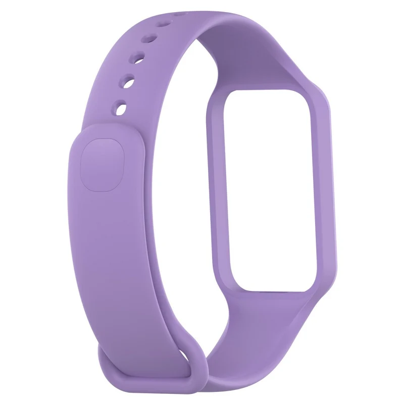Xiaomi Smart Band 8 Active / Redmi Band 2 Flexible Watch Band Replacement Wrist Strap with Watch Case