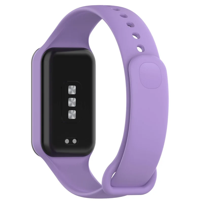 Xiaomi Smart Band 8 Active / Redmi Band 2 Flexible Watch Band Replacement Wrist Strap with Watch Case