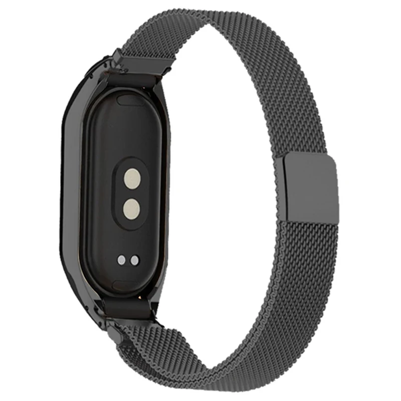 KALEBOL Series Xiaomi Mi Band 6 / 5 Stainless Steel Watch Band Magnetic Milanese Strap