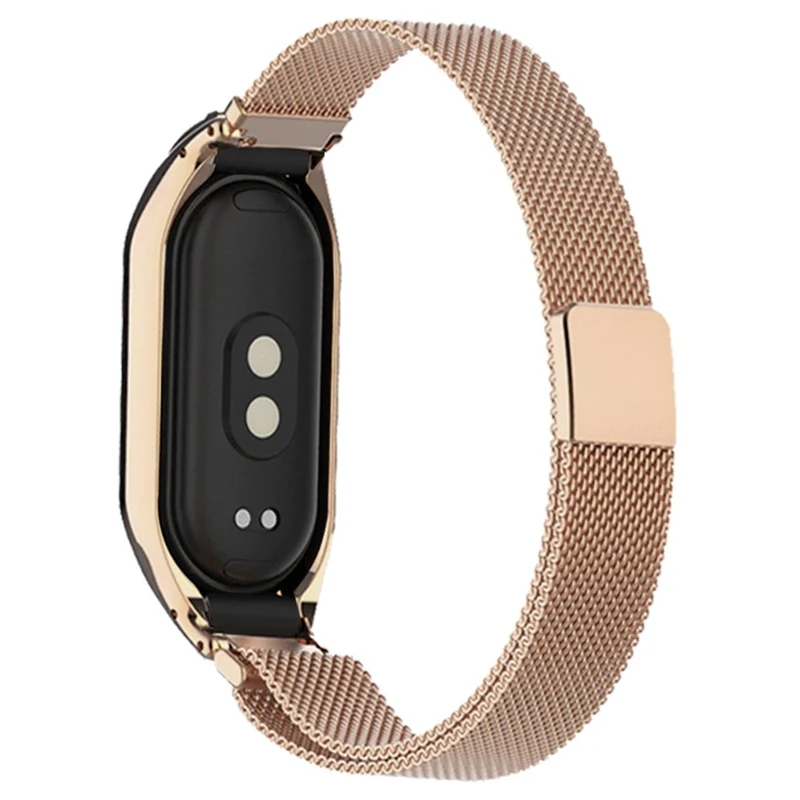KALEBOL Series Xiaomi Mi Band 6 / 5 Stainless Steel Watch Band Magnetic Milanese Strap