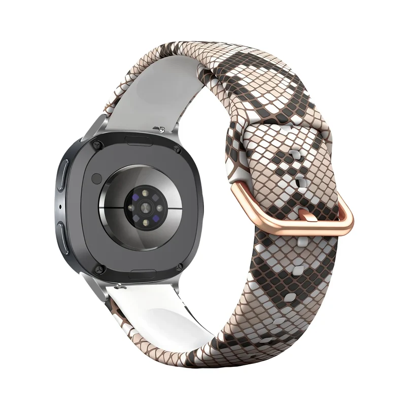 Samsung Galaxy Watch 9 - 40mm Silikonarmband mit Print (Sneaky Snake)