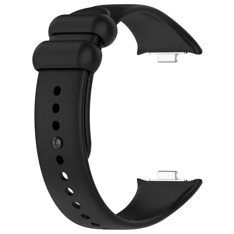 Xiaomi Redmi Watch 4 / Mi 8 Pro Silicone Watch Band with Black Buckle