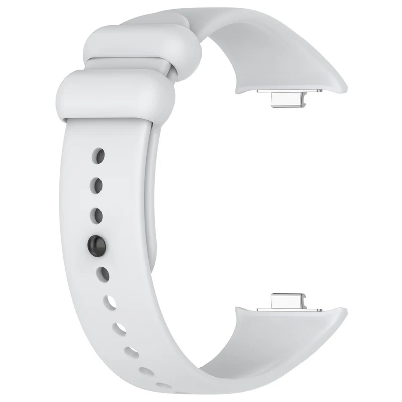 Xiaomi Redmi Watch 4 / Mi 8 Pro Silicone Watch Band with Black Buckle
