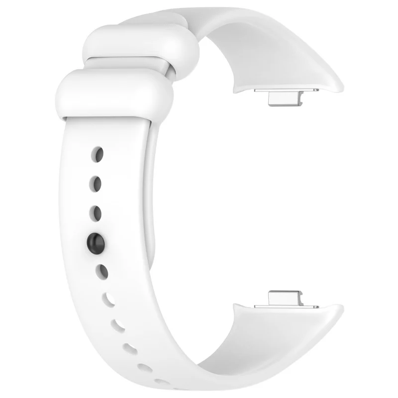 Xiaomi Redmi Watch 4 / Mi 8 Pro Silicone Watch Band with Black Buckle