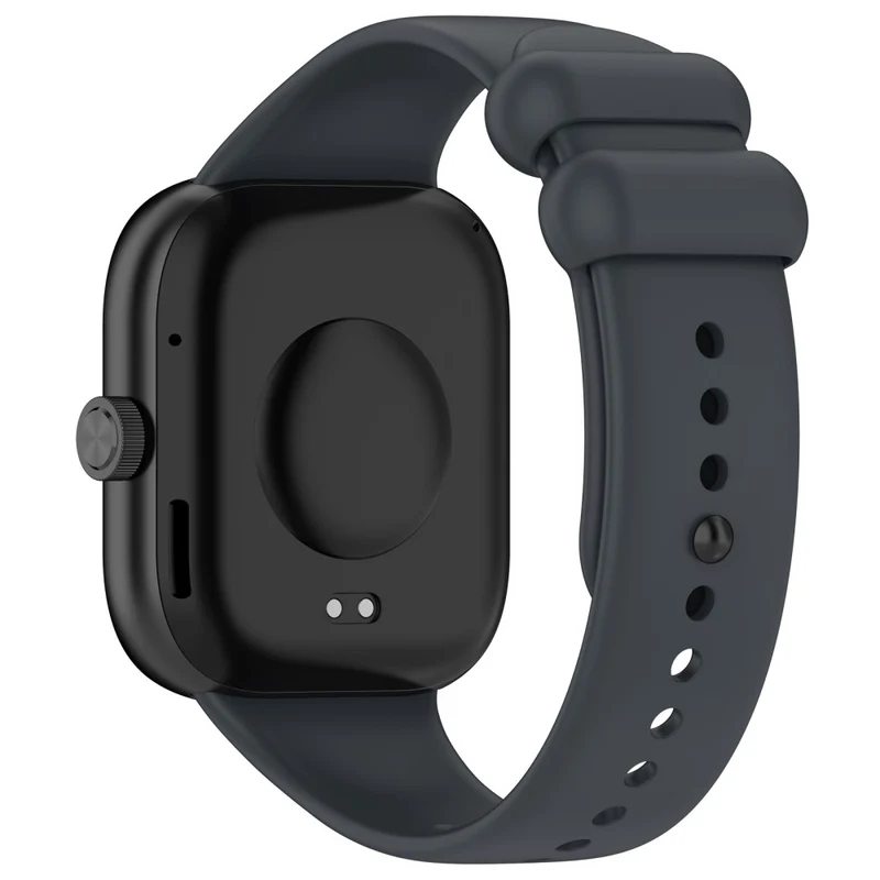 Xiaomi Redmi Watch 4 / Mi 8 Pro Silicone Watch Band with Black Buckle