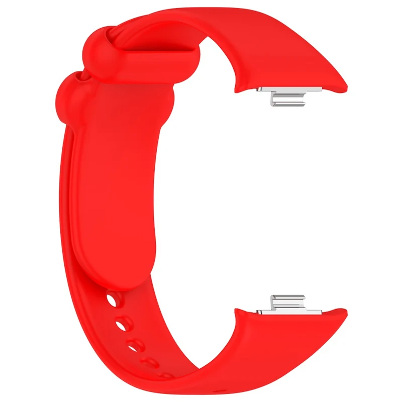 Xiaomi Redmi Watch 4 / Mi 8 Pro Silicone Watch Band with Black Buckle