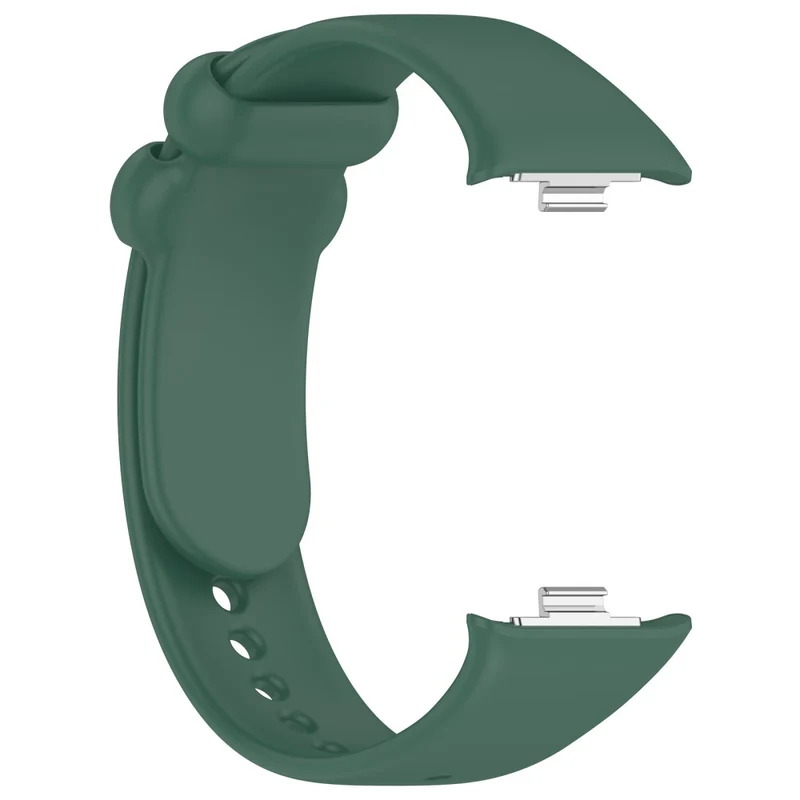 Xiaomi Redmi Watch 4 / Mi 8 Pro Silicone Watch Band with Black Buckle