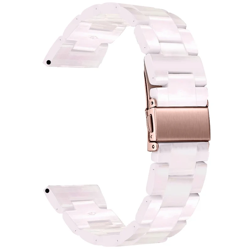 Nokia Withings Steel HR 40mm Waterproof Resin Acrylic Smart Watch Band Strap 20mm - Style A