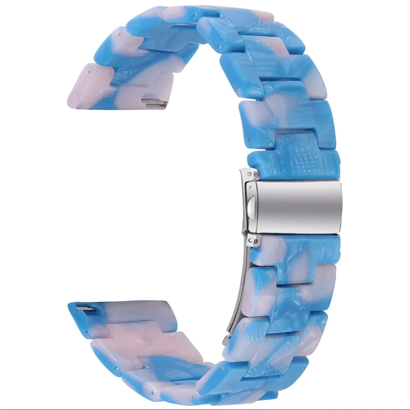 Nokia Withings Steel HR 40mm Watch Strap 20mm Waterproof Resin Acrylic Bracelet Band - Style A
