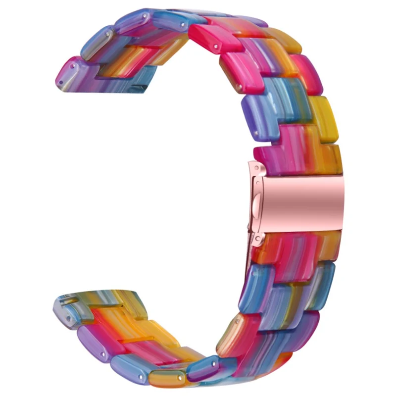 Nokia Withings Steel HR 40mm Watch Strap 20mm Waterproof Resin Acrylic Bracelet Band - Style A