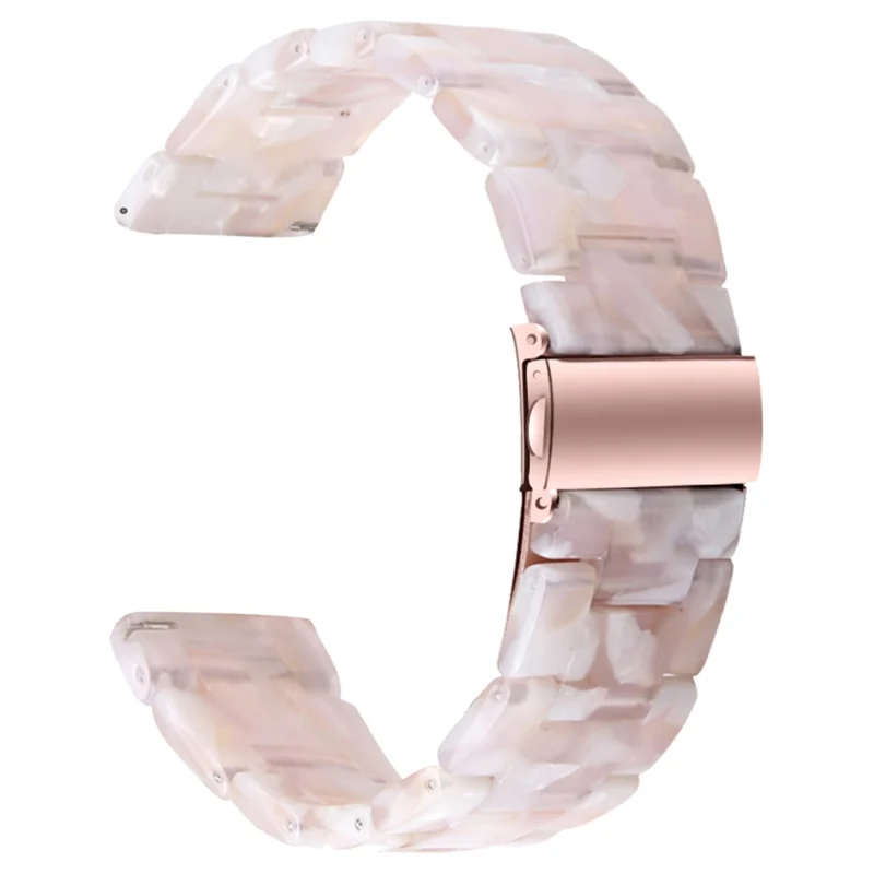 Nokia Withings Steel HR 40mm Watch Strap 20mm Waterproof Resin Acrylic Bracelet Band - Style A