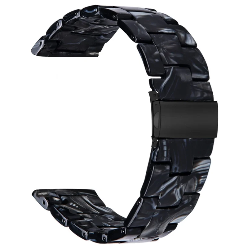 Nokia Withings Steel HR 40mm Watch Strap 20mm Waterproof Resin Acrylic Bracelet Band - Style A