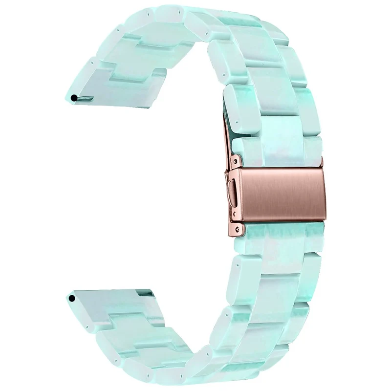 Nokia Withings Steel HR 40mm Watch Strap 20mm Waterproof Resin Acrylic Bracelet Band - Style A