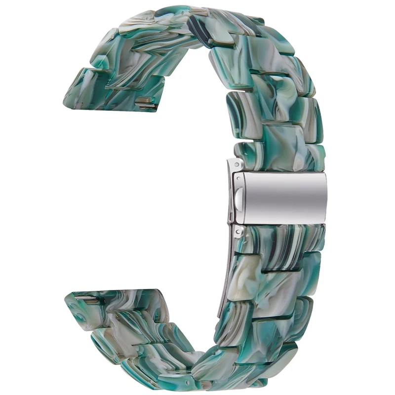 Nokia Withings Steel HR 40mm Watch Strap 20mm Waterproof Resin Acrylic Bracelet Band - Style A