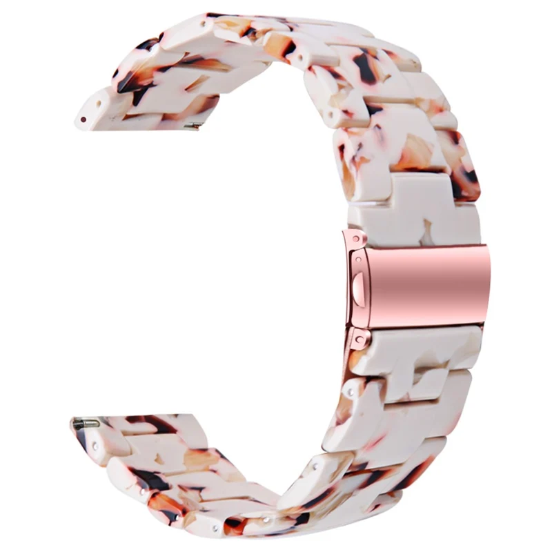 Nokia Withings Steel HR 40mm Watch Strap 20mm Waterproof Resin Acrylic Bracelet Band - Style A