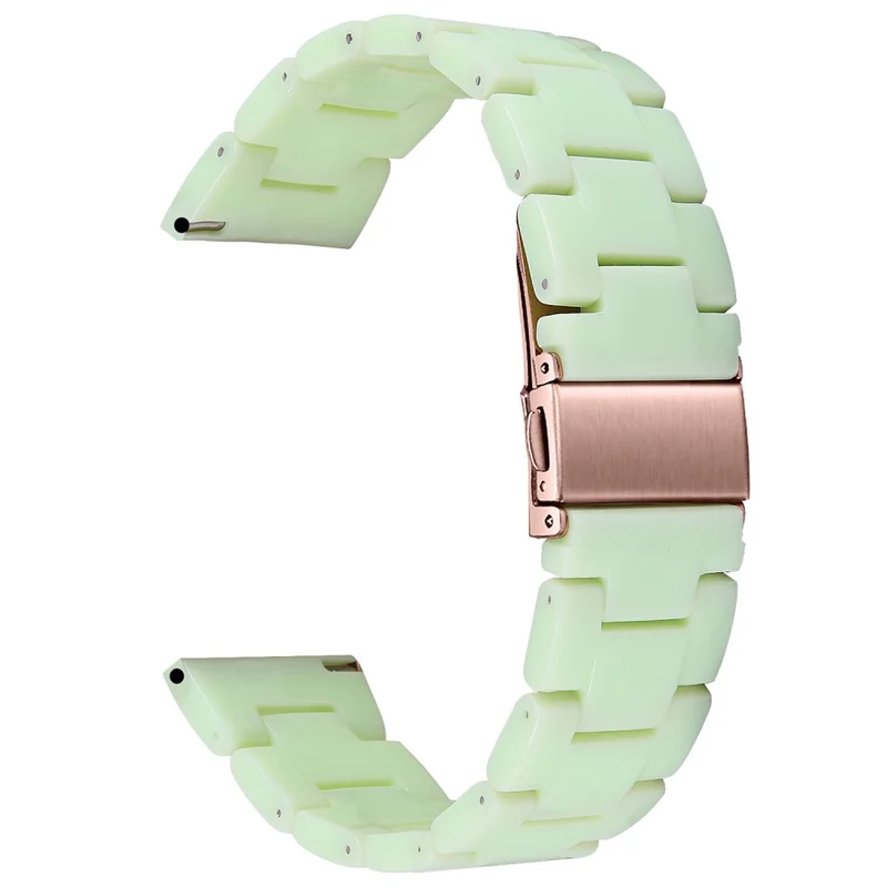 Nokia Withings Steel HR 40mm Watch Strap 20mm Waterproof Resin Acrylic Bracelet Band - Style A