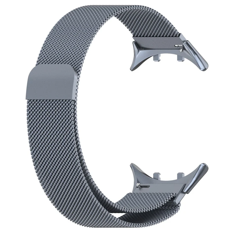 Vivo Watch 3 Magnetic Stainless Steel Milanese Strap Replacement Wrist Band - Space Grey