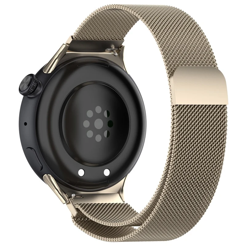Vivo Watch 3 Magnetic Stainless Steel Milanese Strap Replacement Wrist Band - Space Grey