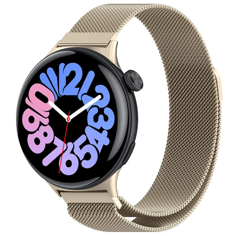 Vivo Watch 3 Magnetic Stainless Steel Milanese Strap Replacement Wrist Band - Space Grey