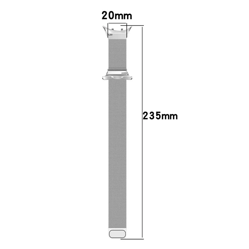 Vivo Watch 3 Replacement Wrist Band Magnetic Stainless Steel Milanese Watch Strap - Rose Gold