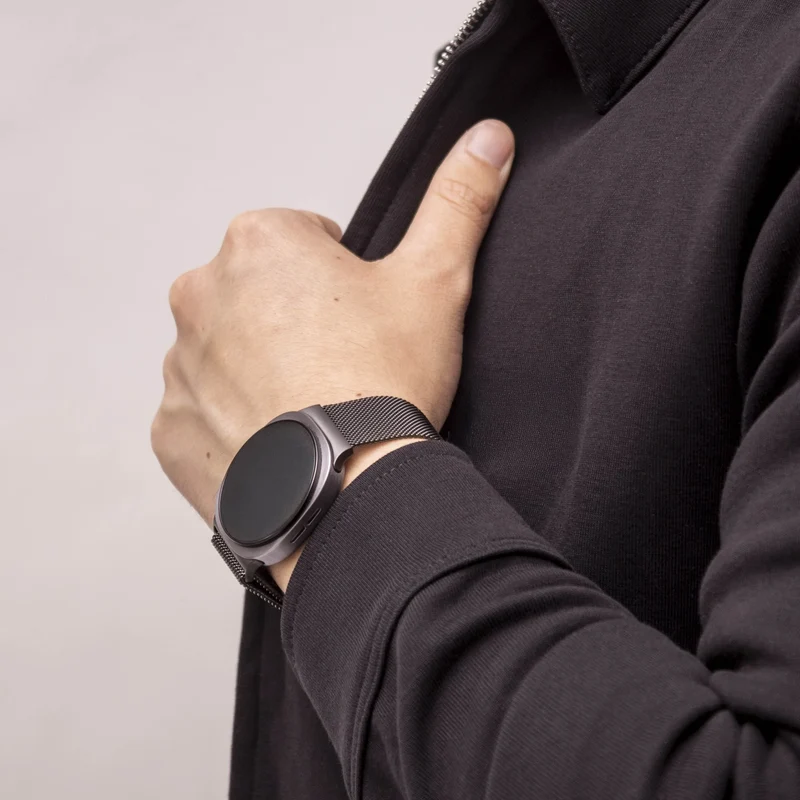 Samsung Galaxy Watch 9 - 40mm Milanese Armband (Schwarz)