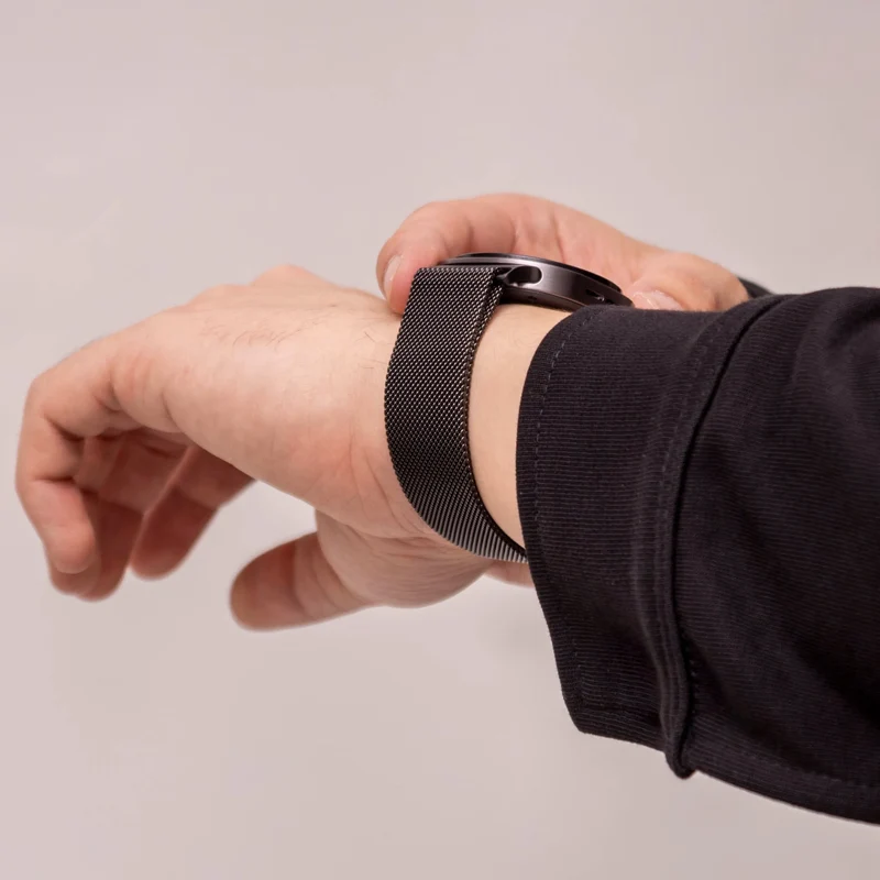 Samsung Galaxy Watch 9 - 40mm Milanese Armband (Schwarz)