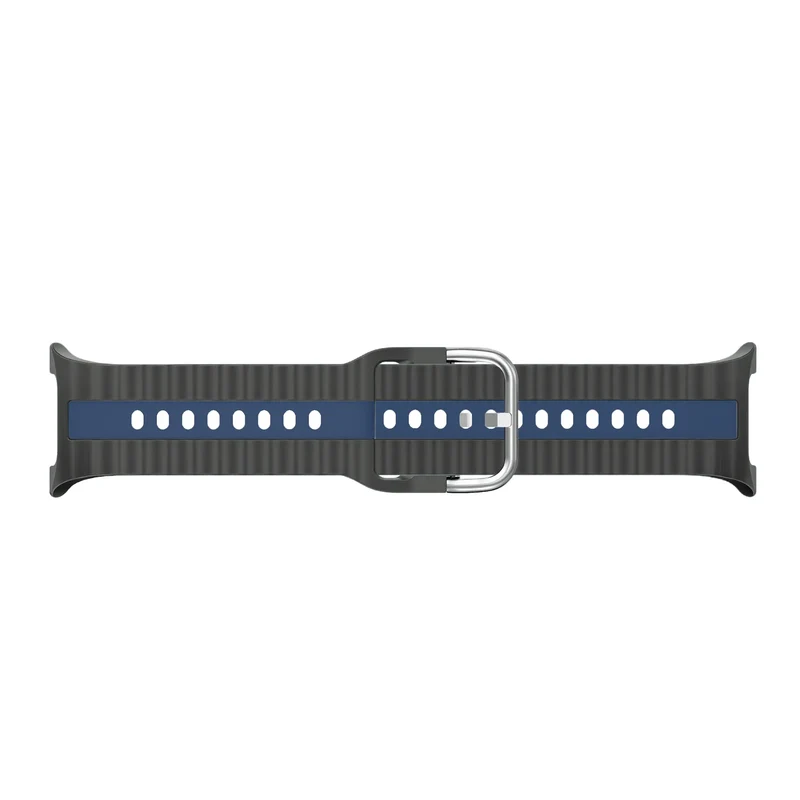 Samsung Galaxy Watch 9 - 40mm Duo-Sportarmband (Dunkelgrau/Blau)