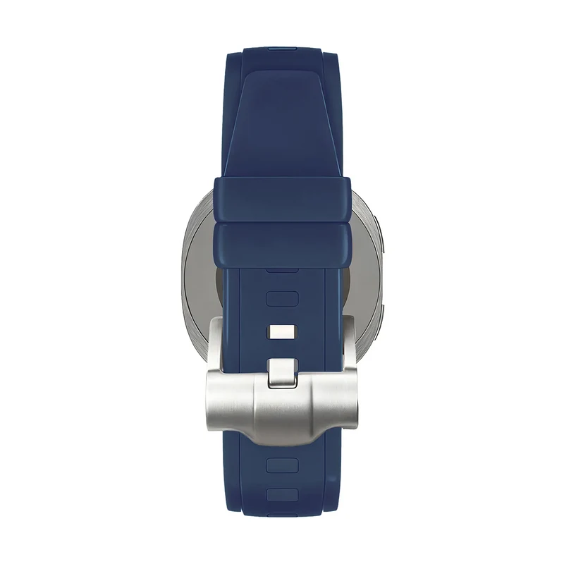 Bandz Samsung Galaxy Watch 9 - 40mm Silikonarmband Luxus Liquid (Dunkelblau)