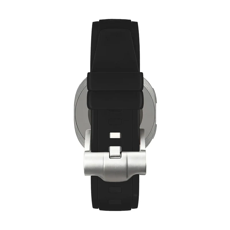 Bandz Samsung Galaxy Watch 9 - 40mm Silikonarmband Luxus Liquid (Schwarz)