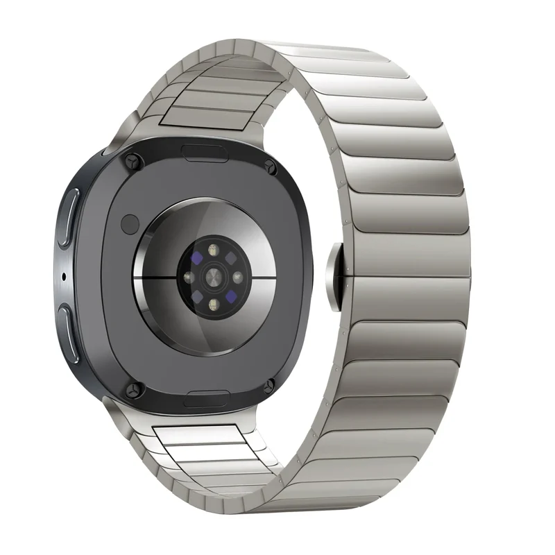 Bandz Samsung Galaxy Watch 9 - 40mm Stahlarmband 'One Bead' (Titan)