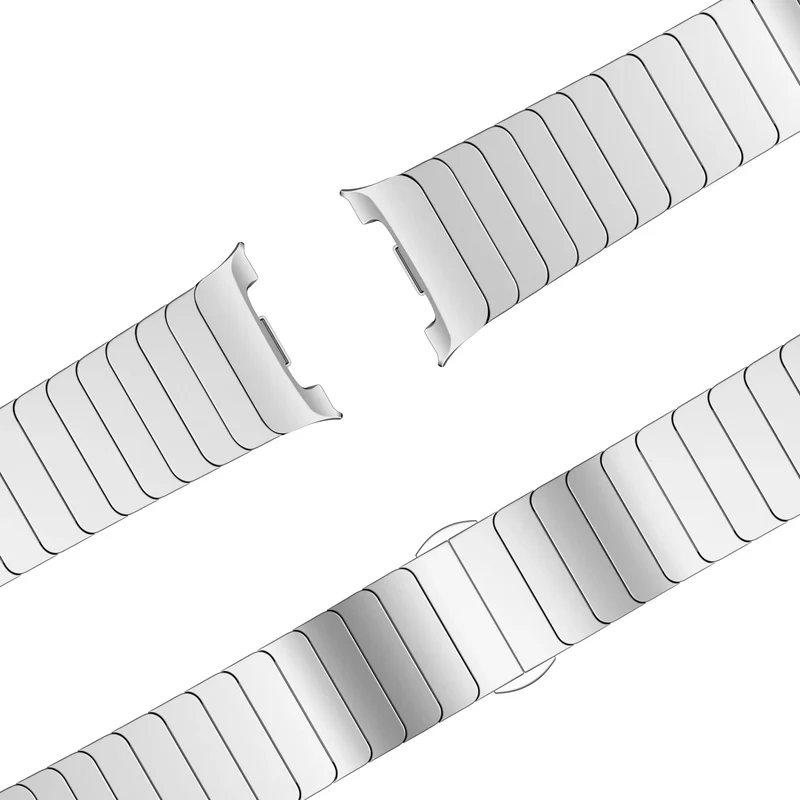 Bandz Samsung Galaxy Watch 9 - 44mm Stahlarmband 'One Bead' (Silber)