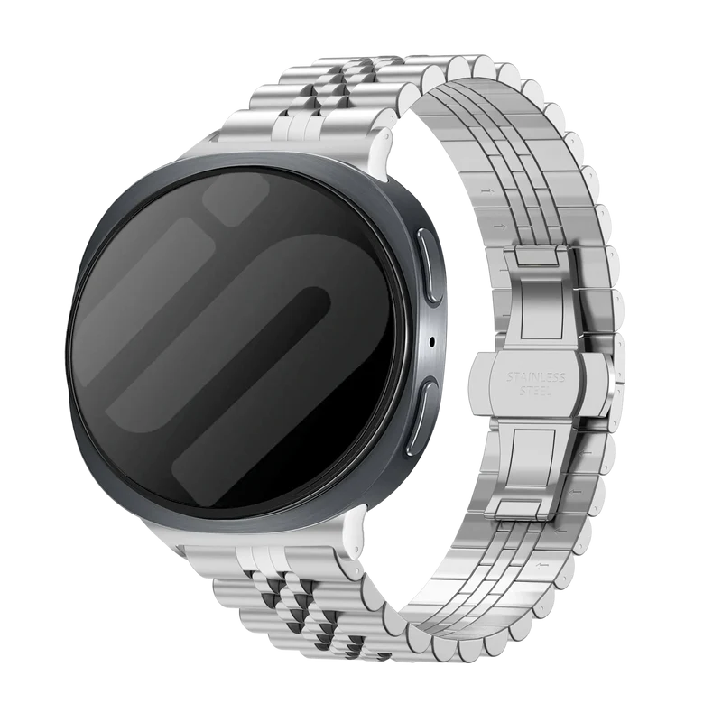 Samsung Galaxy Watch 9 - 40mm Jubilee Stahlarmband (Silber)
